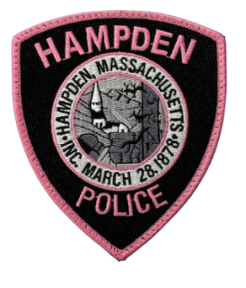 Special patch worn during the month of October for Breast Cancer Awareness.